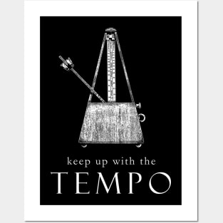 In Tempo-Music-Metronome-Conductor-Musician Posters and Art